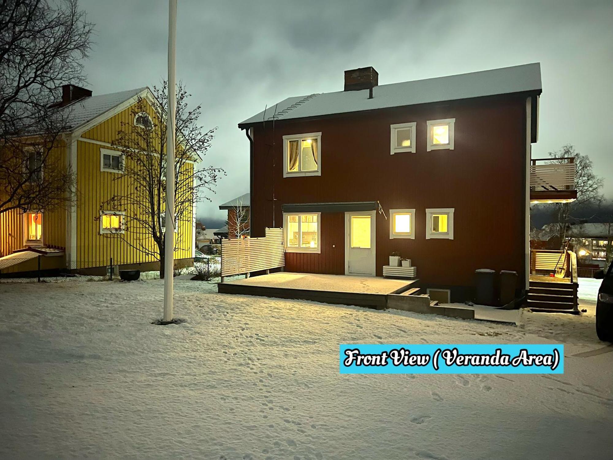 Kiruna Accommodation Vintergatan 5B, Villa For 10 Person Exterior photo
